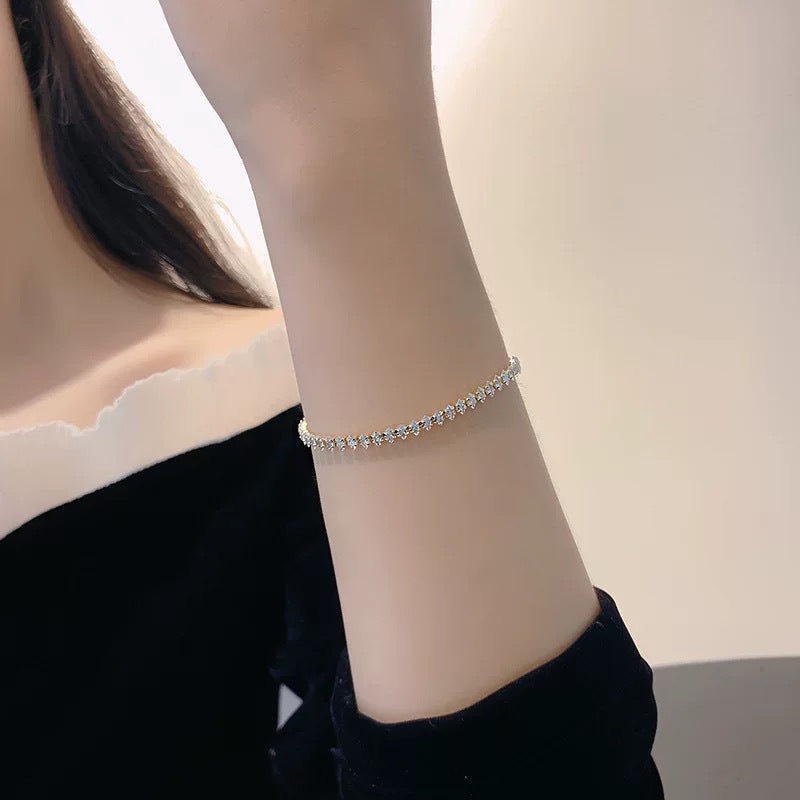 Pulsera Tennis Vionelle Marquise | Oro