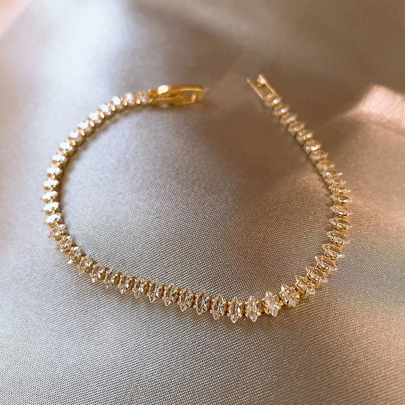 Pulsera Tennis Vionelle Marquise | Oro