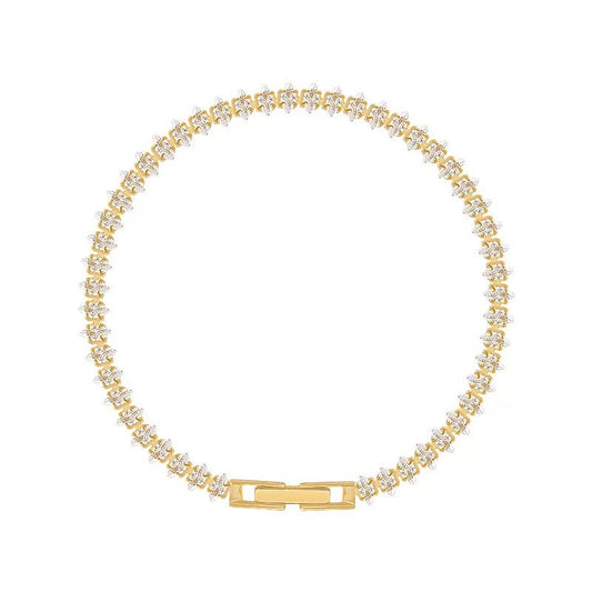 Pulsera Tennis Vionelle Marquise | Oro
