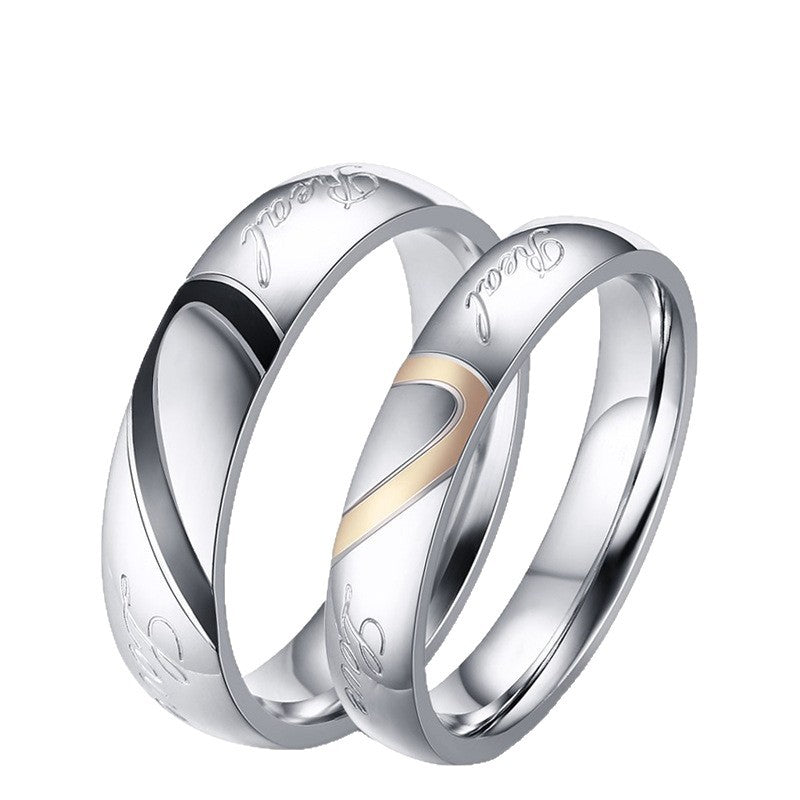 Anillo Eterno de Pareja | Oro blanco