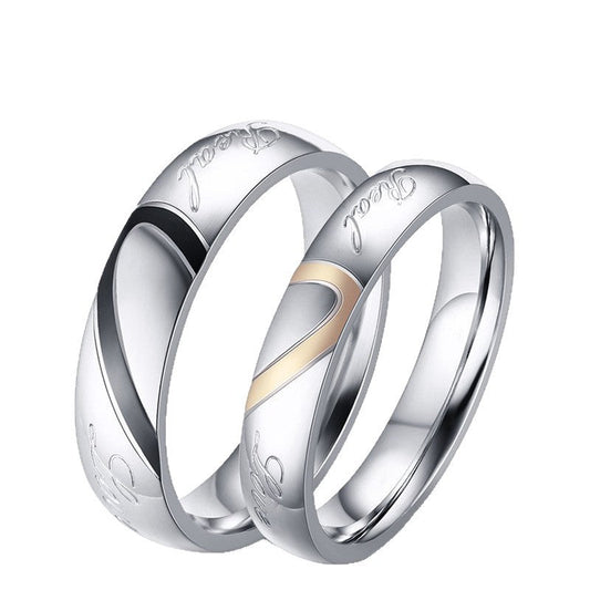 Anillo Eterno de Pareja | Oro blanco
