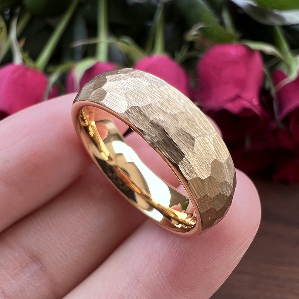 Anillo Texturizado Elric Core | Oro