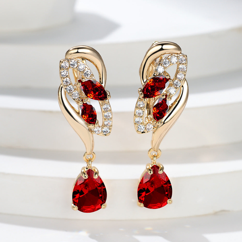 Aretes Saphara Cindorelle | Oro