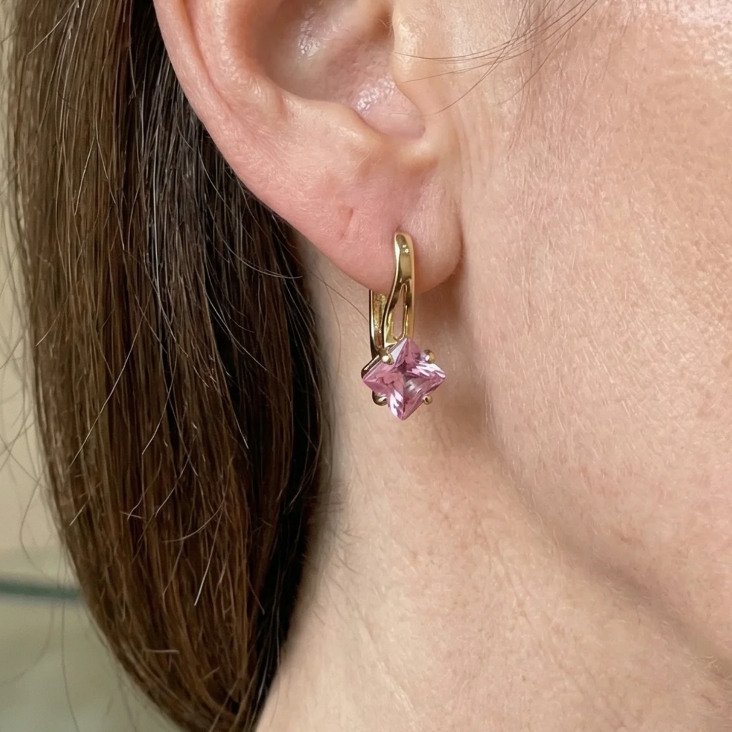 Aretes Rosaluxe Crownlight | Oro rosa