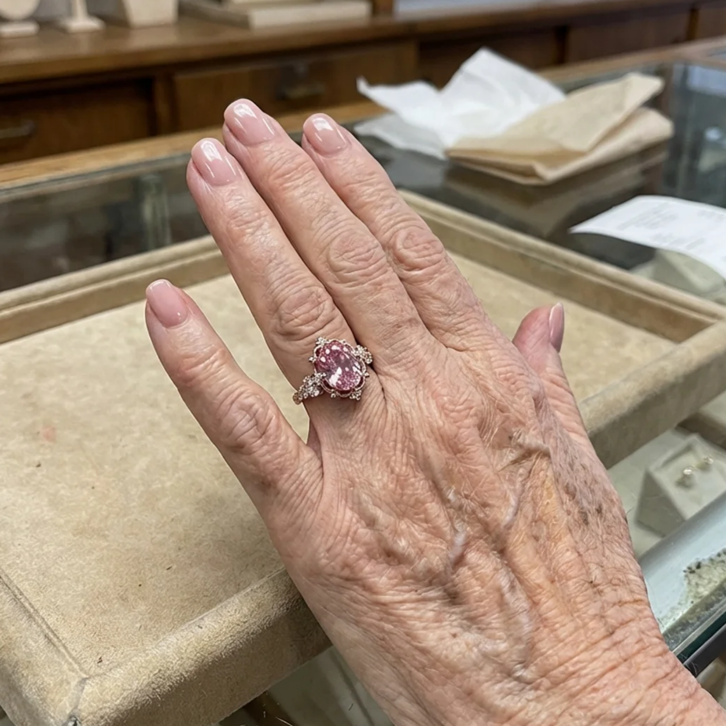 Anillo Rosavelyn Tiara | Oro rosa
