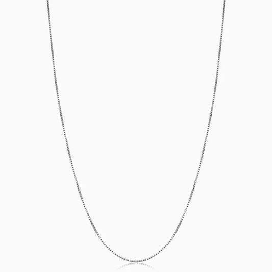 Collar Bodega Box | Oro blanco