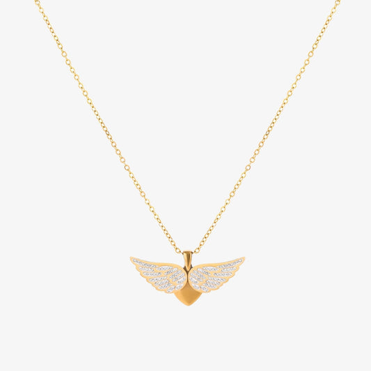 Collar de Alas de Ángel | Oro
