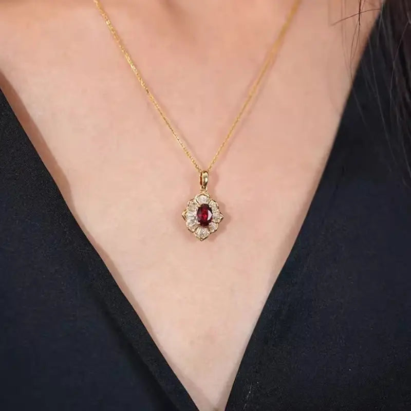 Collar Kavella Solcrimson | Oro