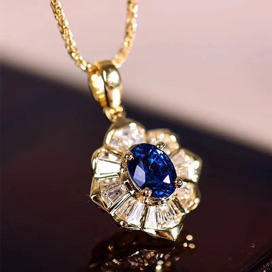 Collar Kavella Noctazure | Oro