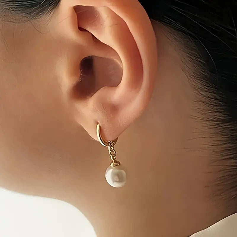 Set de Joyas de Perla Gracia Dorada | Oro