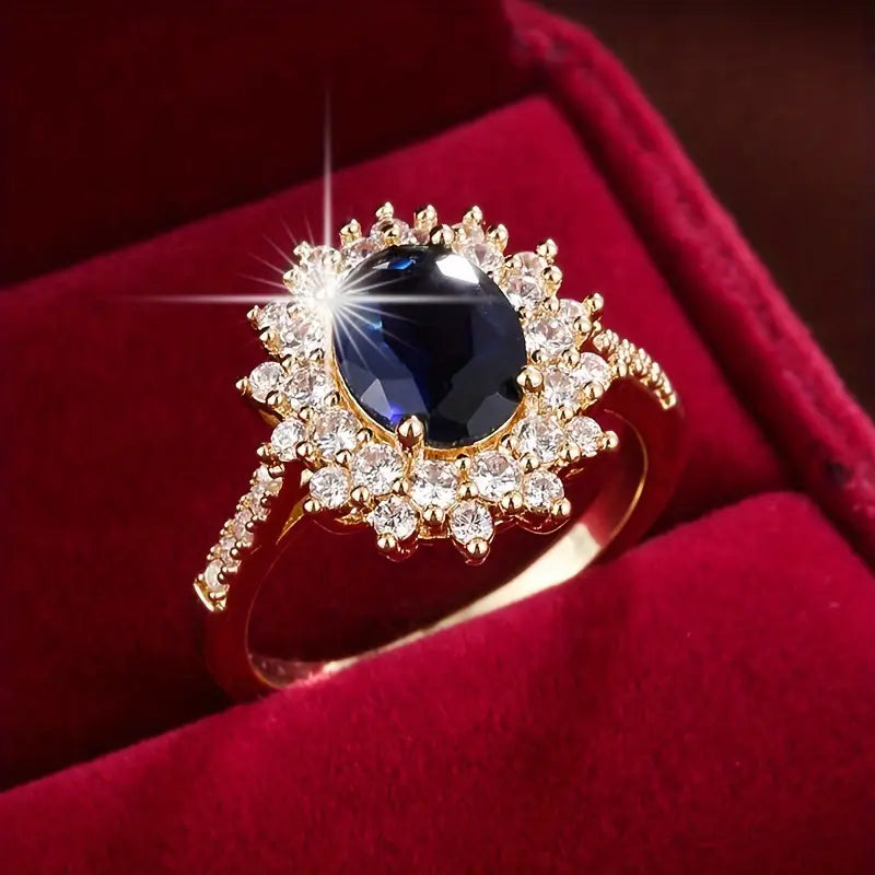 Anillo Vionne Saphirae | Oro