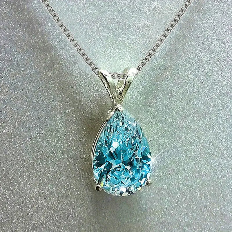 Collar Ocean's Tear | Oro blanco