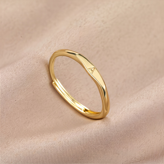 Anillo con Letra Elara | Oro