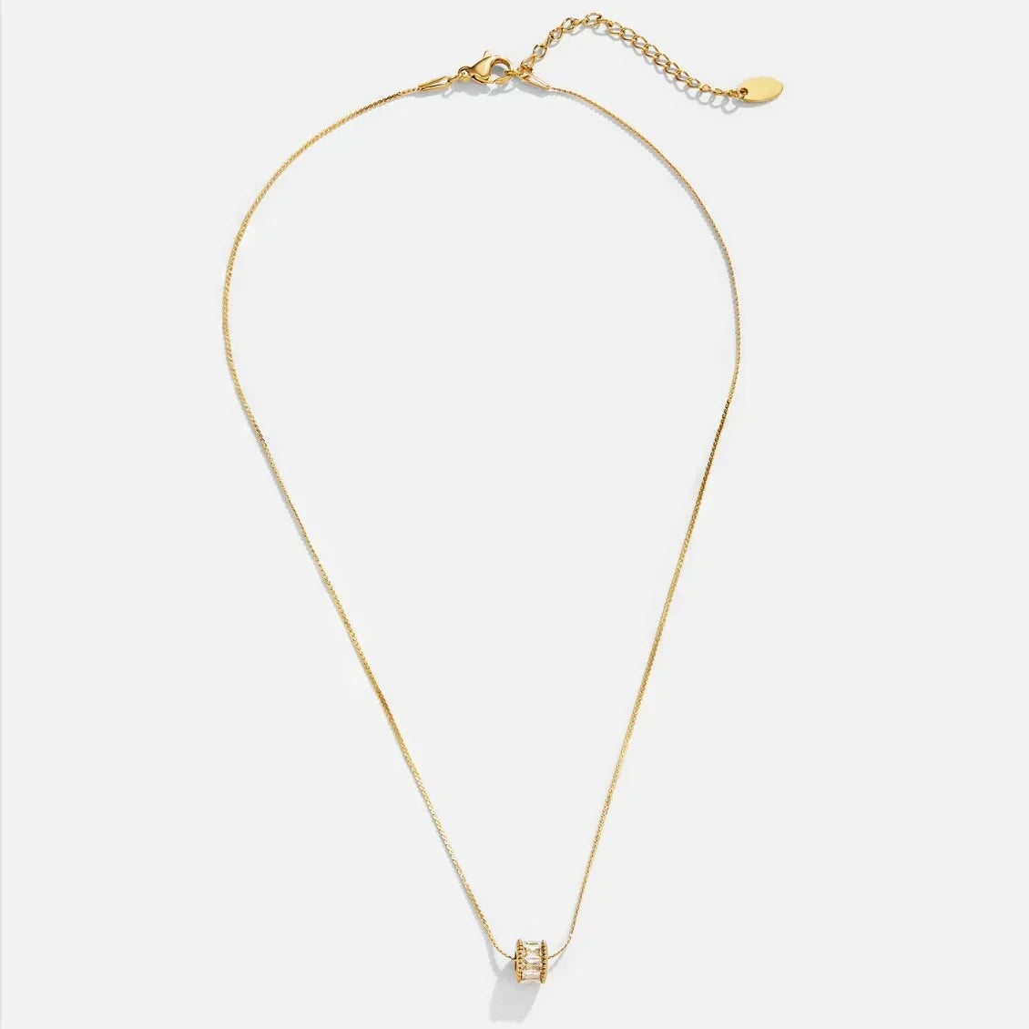 Collar Elyna de Barril Pulido | Oro
