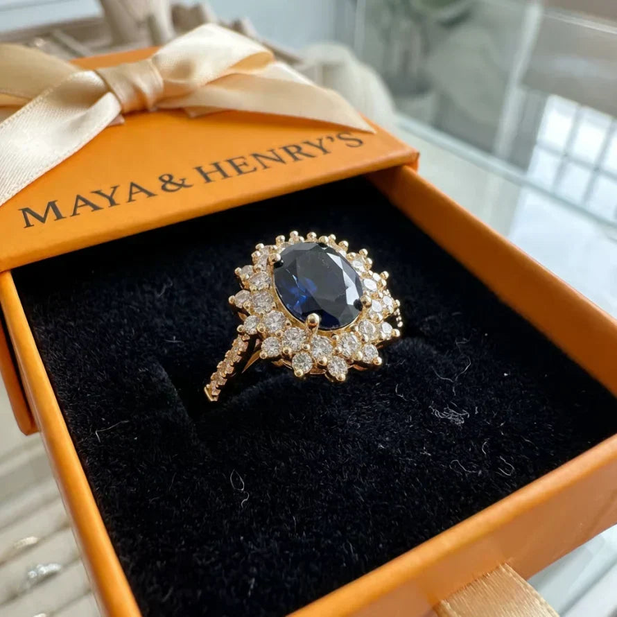 Anillo Vionne Saphirae | Oro