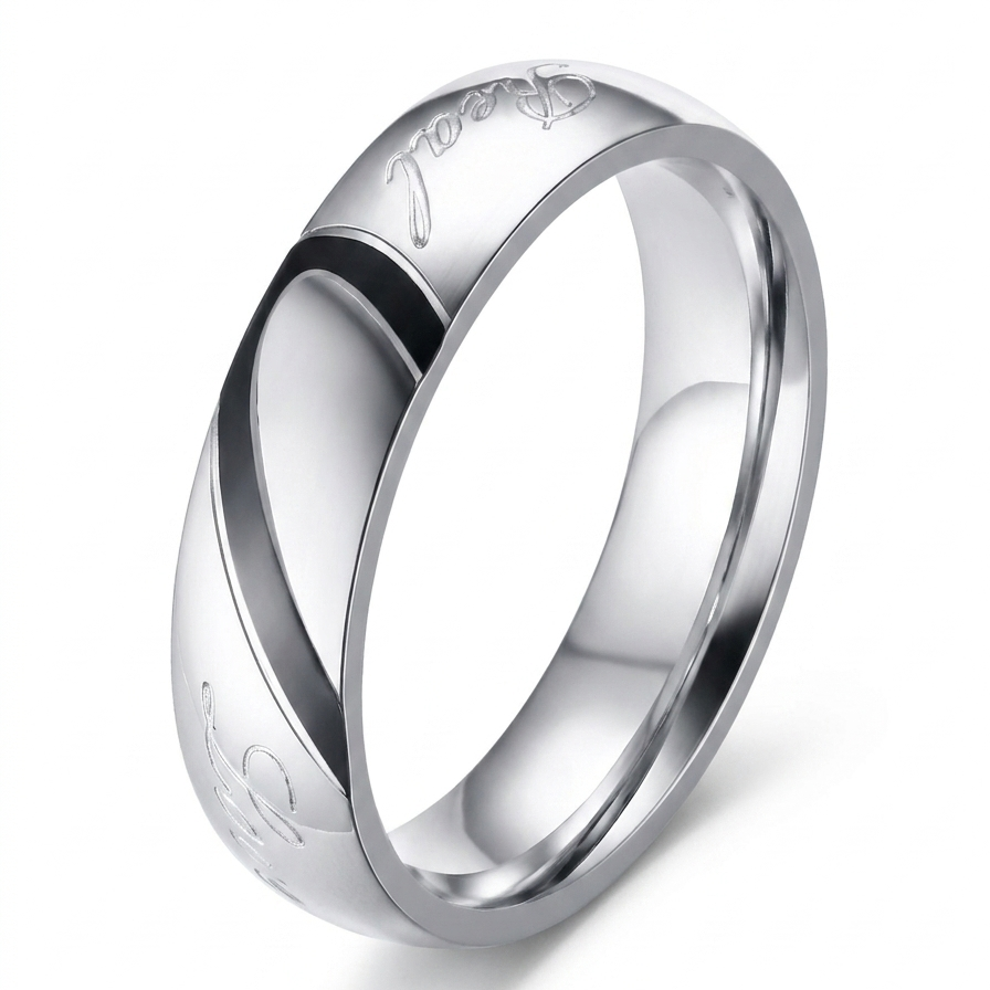 Anillo Eterno de Pareja | Oro blanco