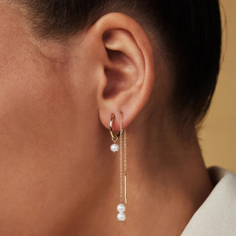 Aretes Delia Crest | Oro