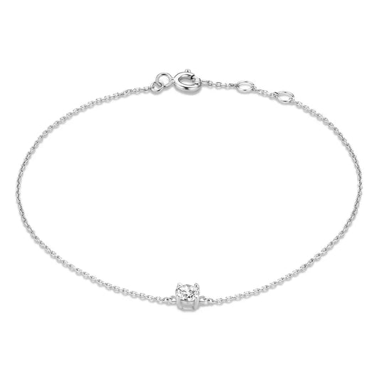 Pulsera de Piedra Cléa | Oro blanco