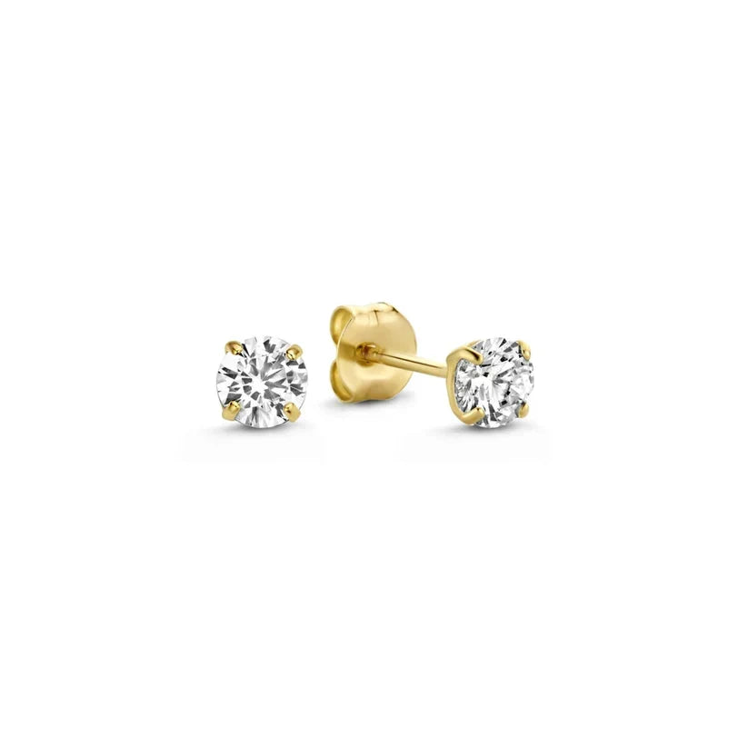 Set de Aretes con Piedra Dara Brillane | Oro