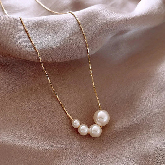 Collar Exquisito de Perla | Oro
