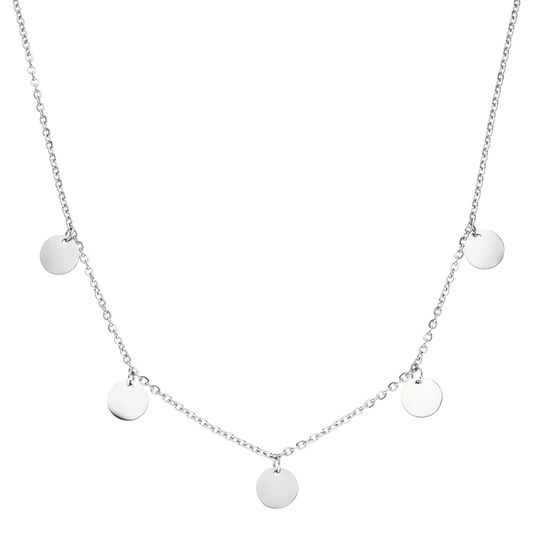 Collar Buda Funky | Oro blanco