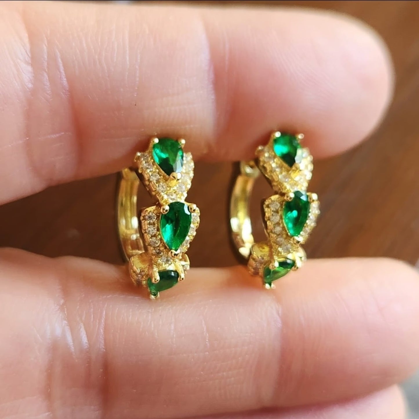 Aretes Sylvarra Jadelisse | Oro