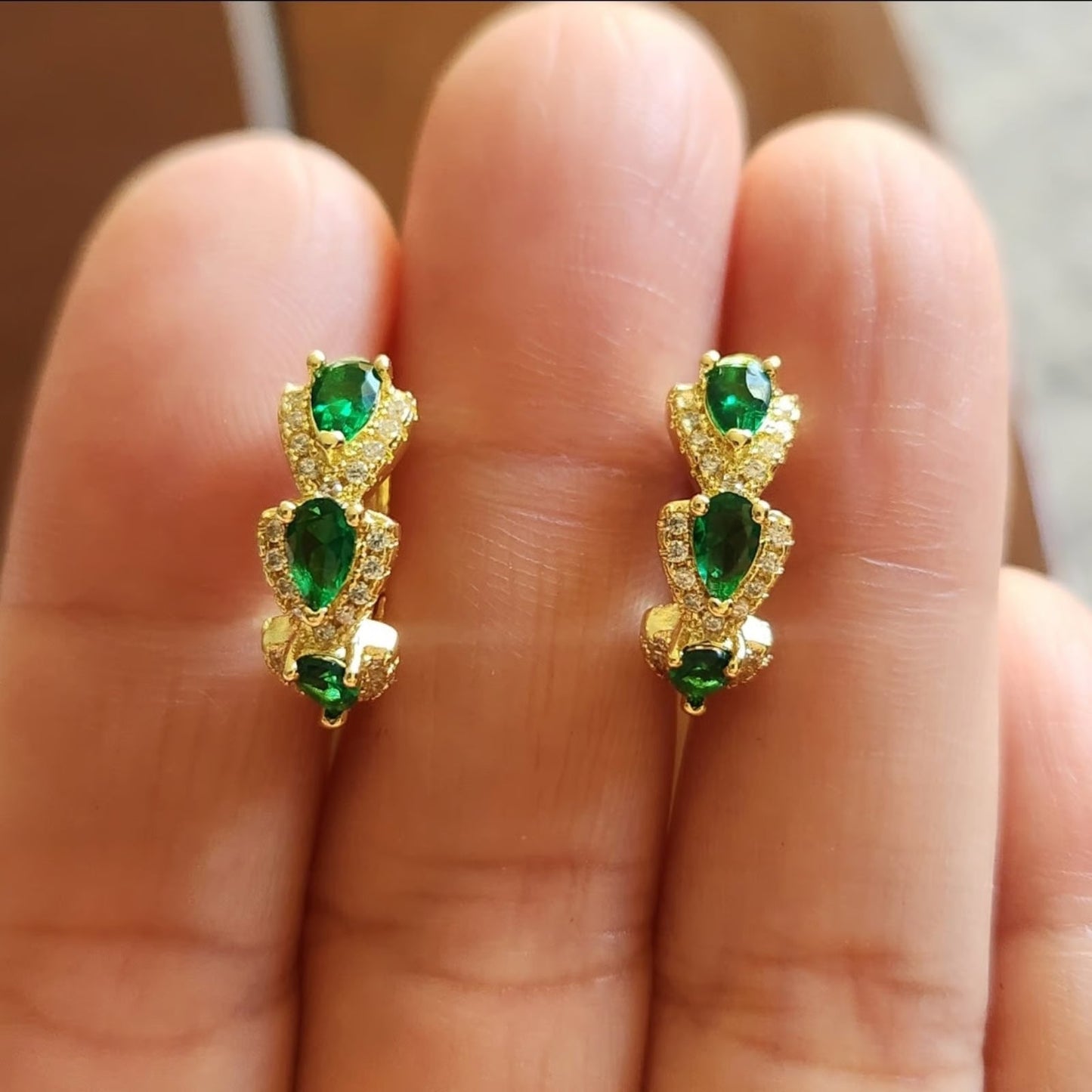 Aretes Sylvarra Jadelisse | Oro